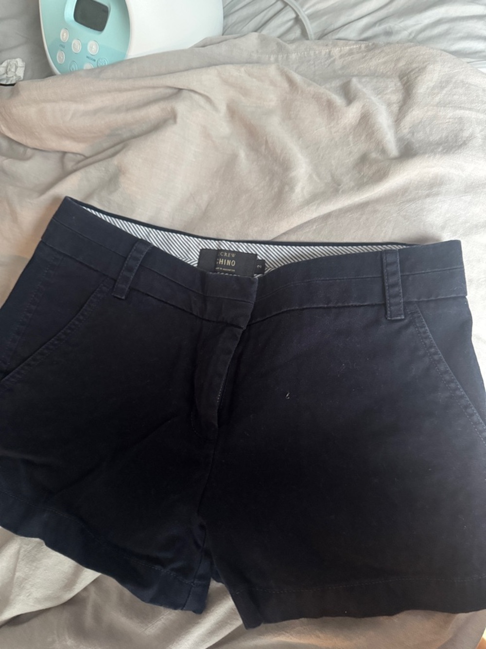 J. Crew Navy Chino Bermuda Shorts